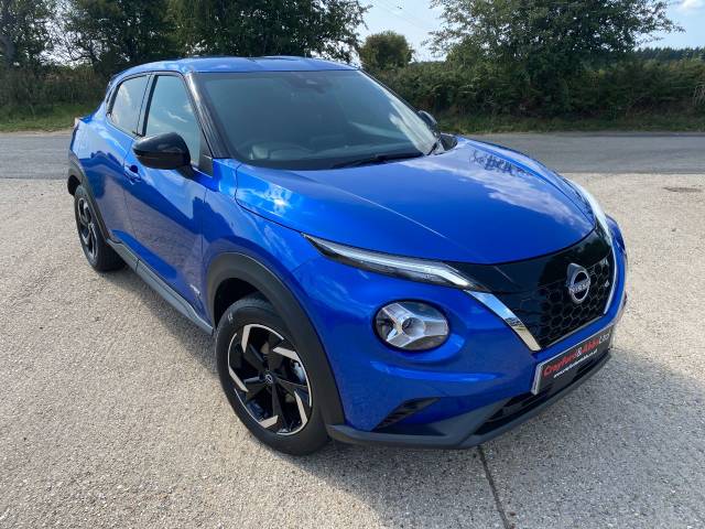 Nissan Juke Hat 1.6 Hbd 143ps N-connecta Dct Hatchback Hybrid Magnetic Blue