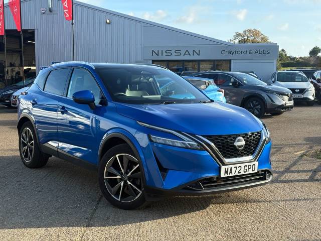 Nissan Qashqai 1.3 Tekna Dig-T Mhev Hybrid Blue