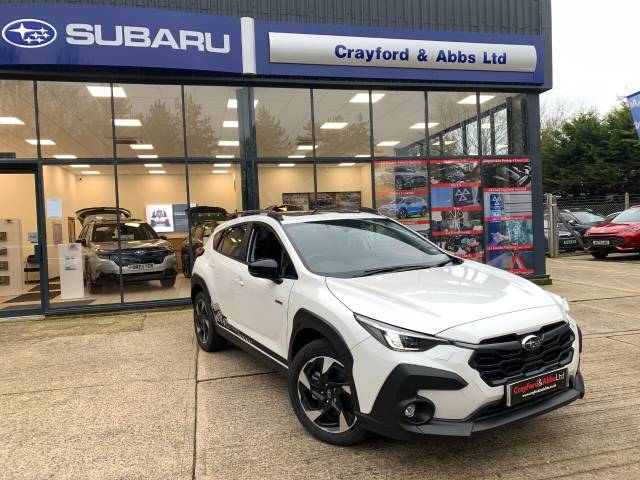 Subaru Crosstrek e-Boxer 2.0i e-Boxer Touring Lineartronic AWD Hatchback Hybrid White