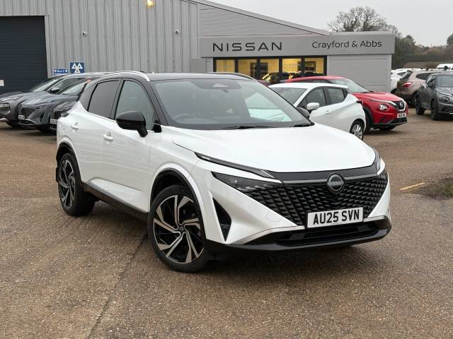 Nissan Qashqai 1.3 Dig-t Mhb 158 Tekna Plus Hatchback Hybrid Prl Wht+Blk Rf