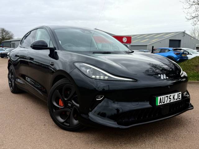 MG IM 6 100 Launch Edition Hatchback Electric Pearl Black