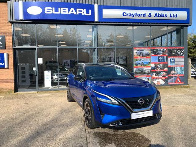 Nissan Qashqai 1.5 Tekna + E-Power A Hybrid Blue
