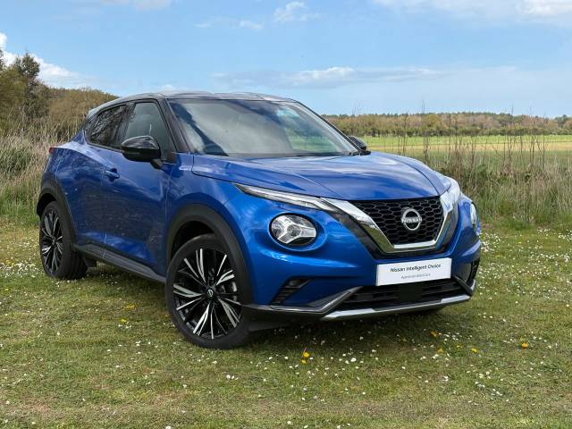 Nissan Juke Hat 1.0 Dig-t 114ps Tekna Plus Dct Hatchback Petrol Magnetic Blue
