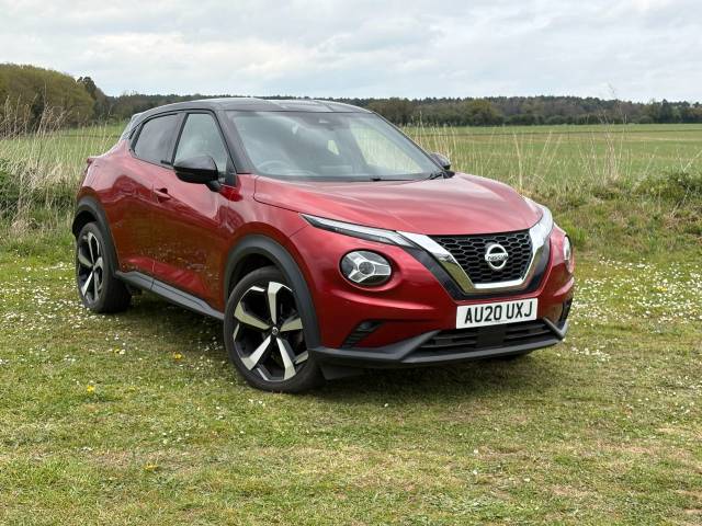Nissan Juke Hat 1.0 Dig-t 117ps Tekna Dct Hatchback Petrol Sunset Red