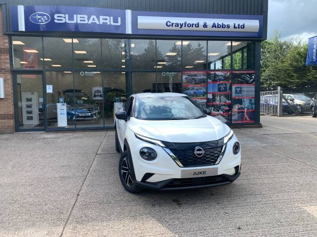 Nissan Juke N-Connecta 1.6 Hybrid 143ps Hatchback Petrol / Electric Hybrid Arctic White