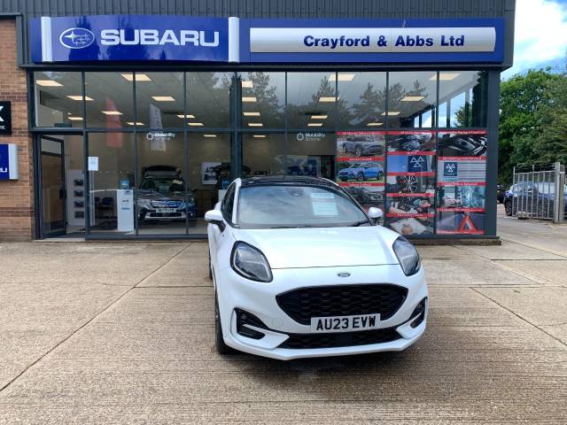 Ford Puma 1.0 St-Line X Mhev Petrol White