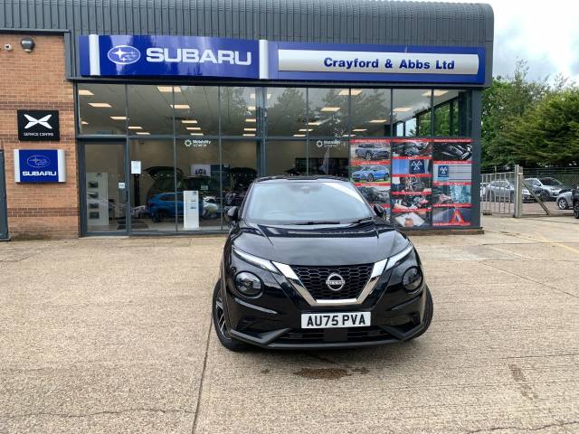 Nissan Juke Hat 1.0 Dig-t 114ps N-connecta Hatchback Petrol Pearl Black