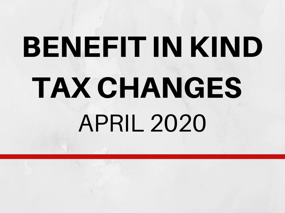 BIK Rate Changes for April 2020