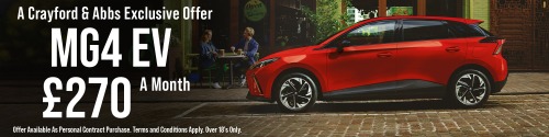 Q4 MG4 EV PCP Banner