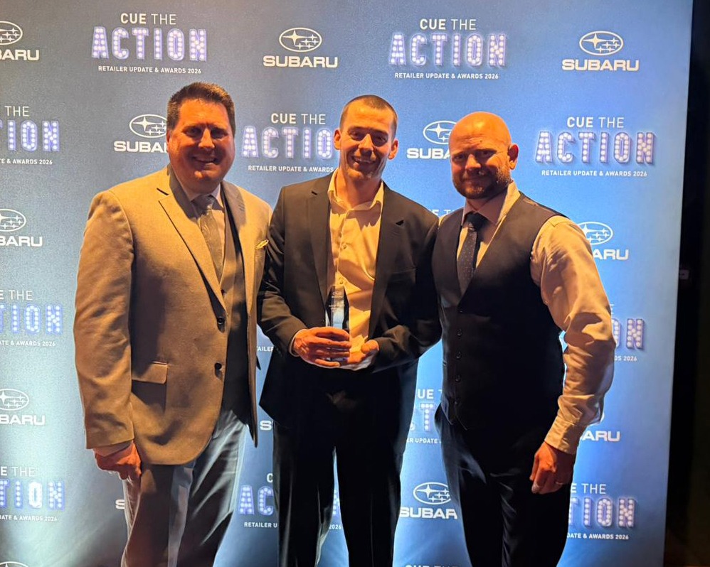 Crayford & Abbs Technician Wins Subaru UK Technician of the Year