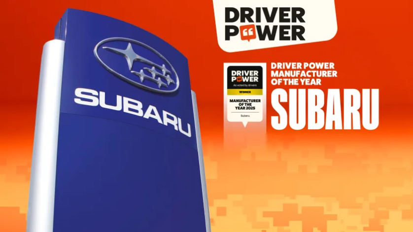 Subaru Named Driver Power Brand Of The Year 2025