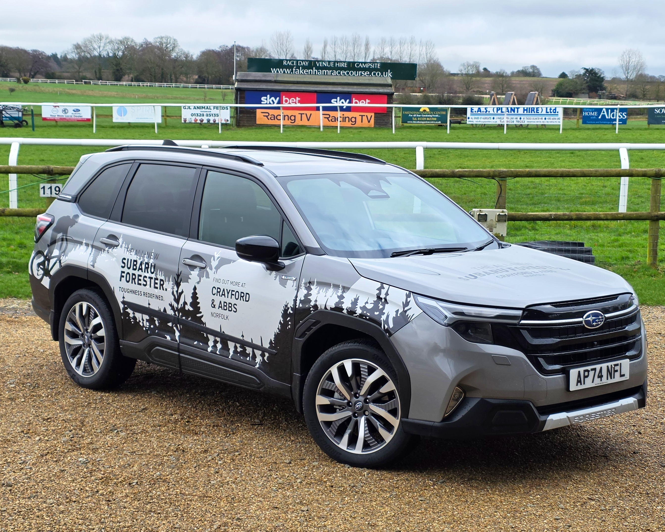 Crayford & Abbs Supporting Valentine’s Race Day at Fakenham