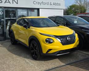 Save 6K in May on Juke Tekna Hybrid at Crayford & Abbs Ltd Holt
