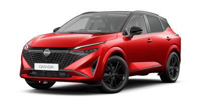 Nissan Qashqai - Two Tone: Fuji Sunset Red and Black